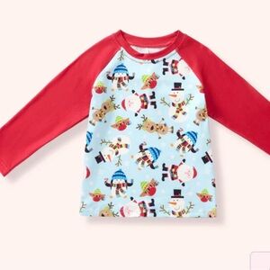 Pete & Lucy 12-18 months baby/toddler boys shirt- Frosted Fun- NWT